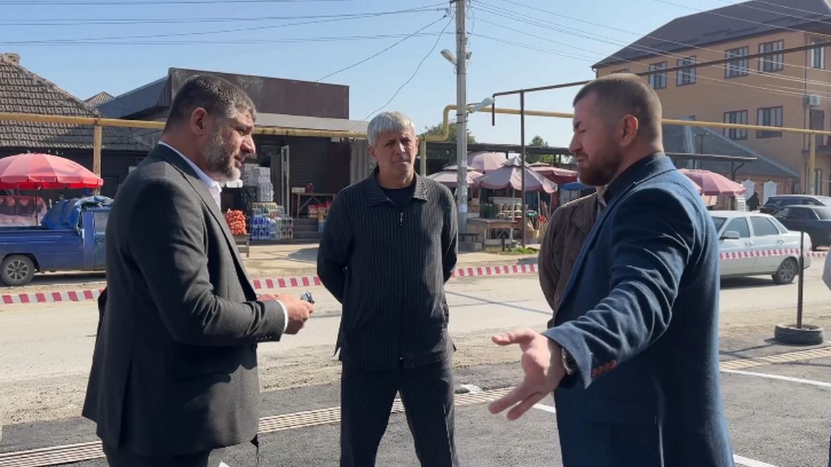 В Сунже Ингушетии завершается восстановление центрального рынка