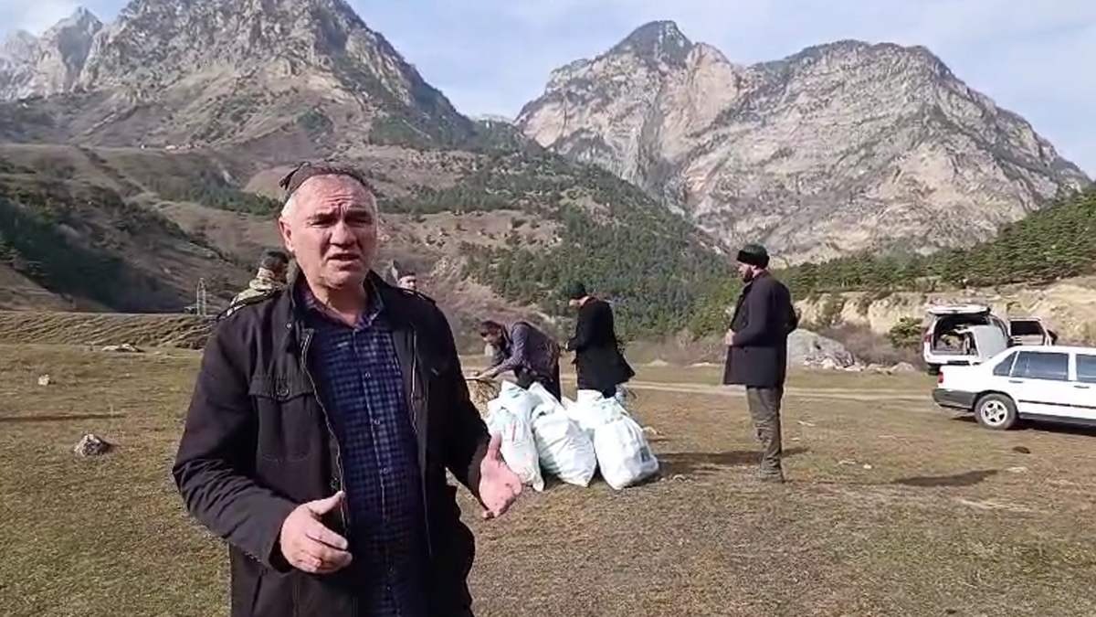 Новости Ингушетии: Сотрудники музея-заповедника провели субботник на территории Таргима