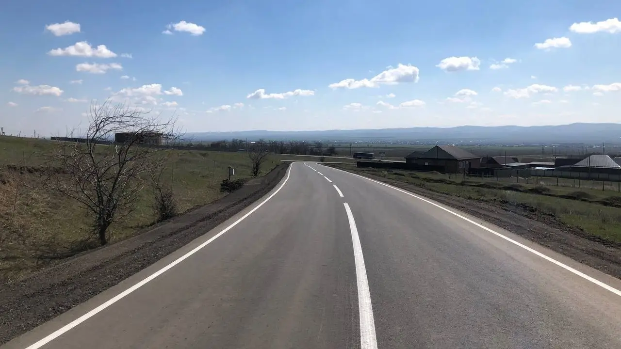 Новости Ингушетии: В Ингушетии завершен второй этап реконструкции значимой магистрали