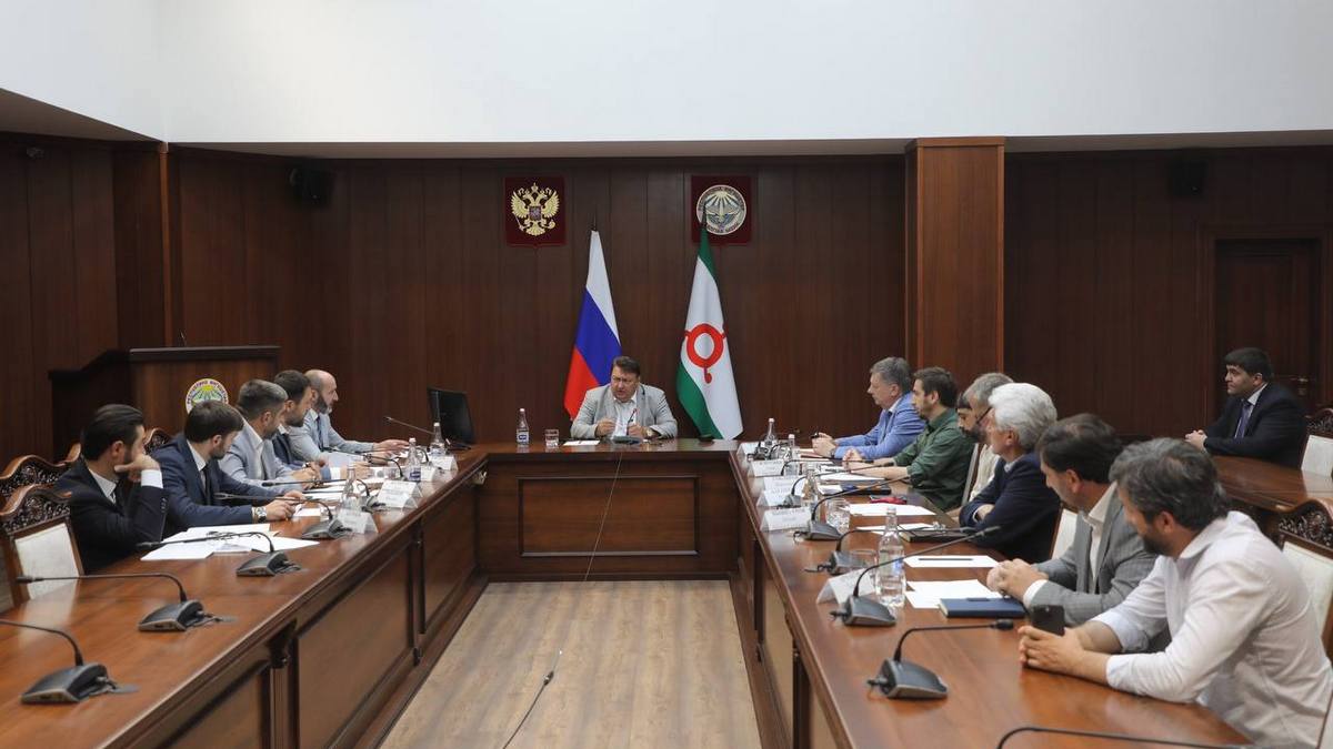 Новости Ингушетии: В Правительстве Ингушетии обсудили реализацию «прорывных» проектов