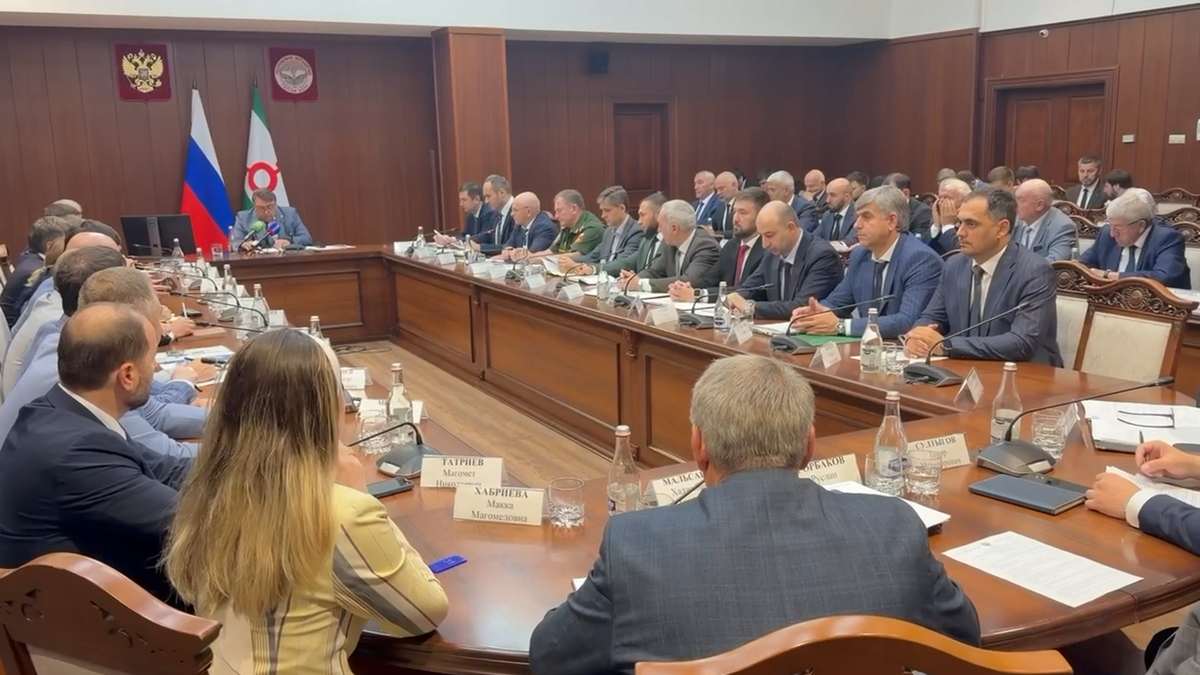 Новости Ингушетии: В Ингушетии проходит заседание регионального Правительства