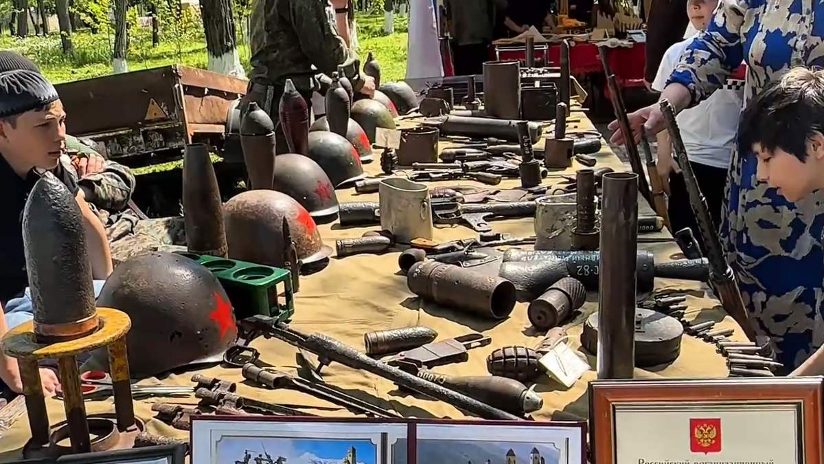 Новости Ингушетии: В городе воинской славы Малгобеке представили выставку военных артефактов