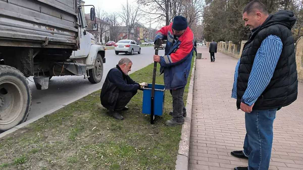 В Малгобеке обновляют городское пространство