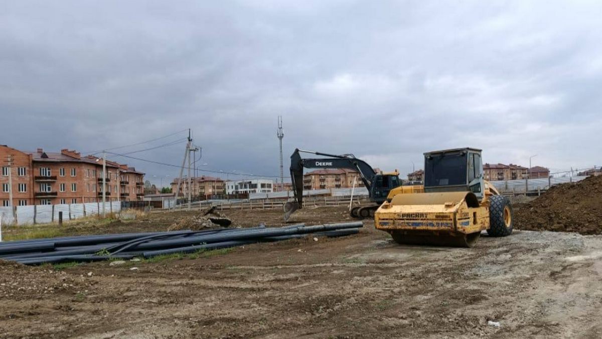 Новости Ингушетии: Важный социальный объект в Малгобеке Ингушетии строят ударными темпами