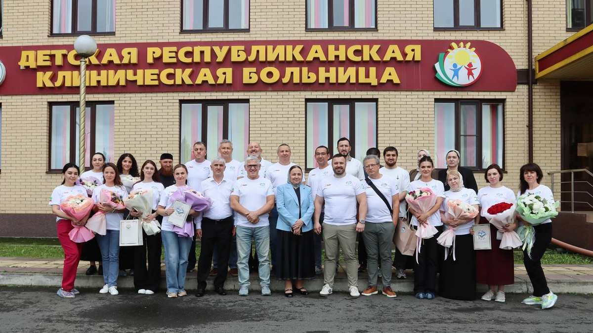 В Ингушетии отметили врачей международной миссии «Дарим улыбку»