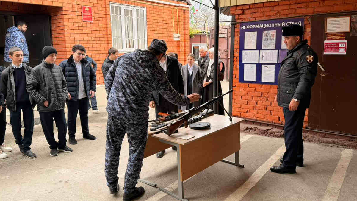 Росгвардия Ингушетии провела акцию, приуроченную ко Дню призывника