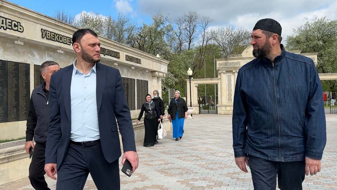 Малгобек готовится к празднованию Дня Великой Победы