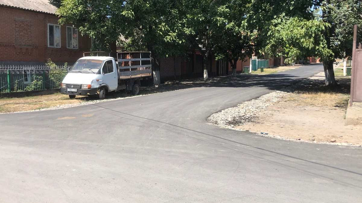 Новости Ингушетии: Улица  Крупской в Малгобеке Ингушетии стала более комфортной и безопасной