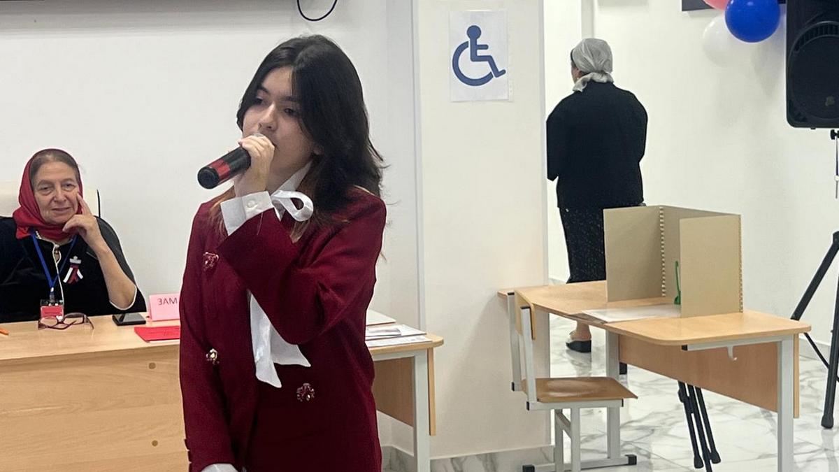Коллектив Назрановского РДК поддержал избирателей в Экажево
