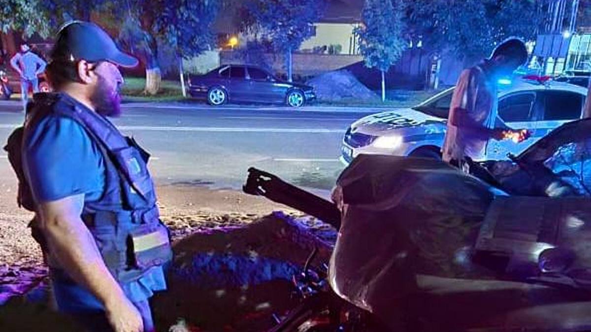 В Назрани водитель не справился с управлением и оказался в больнице