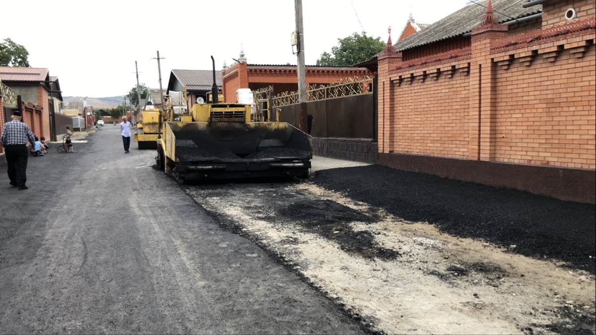Новости Ингушетии: В Малгобеке модернизируют дорожную инфраструктуру