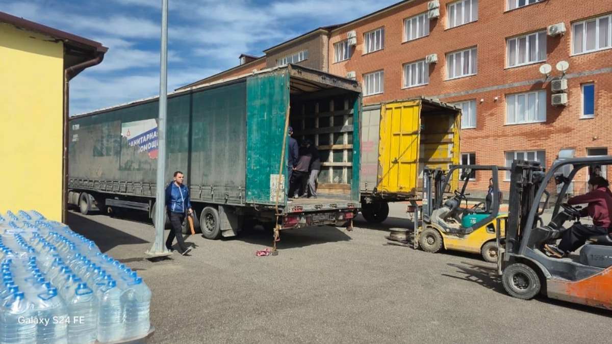 Из Ингушетии в Дагестан направили гуманитарный груз