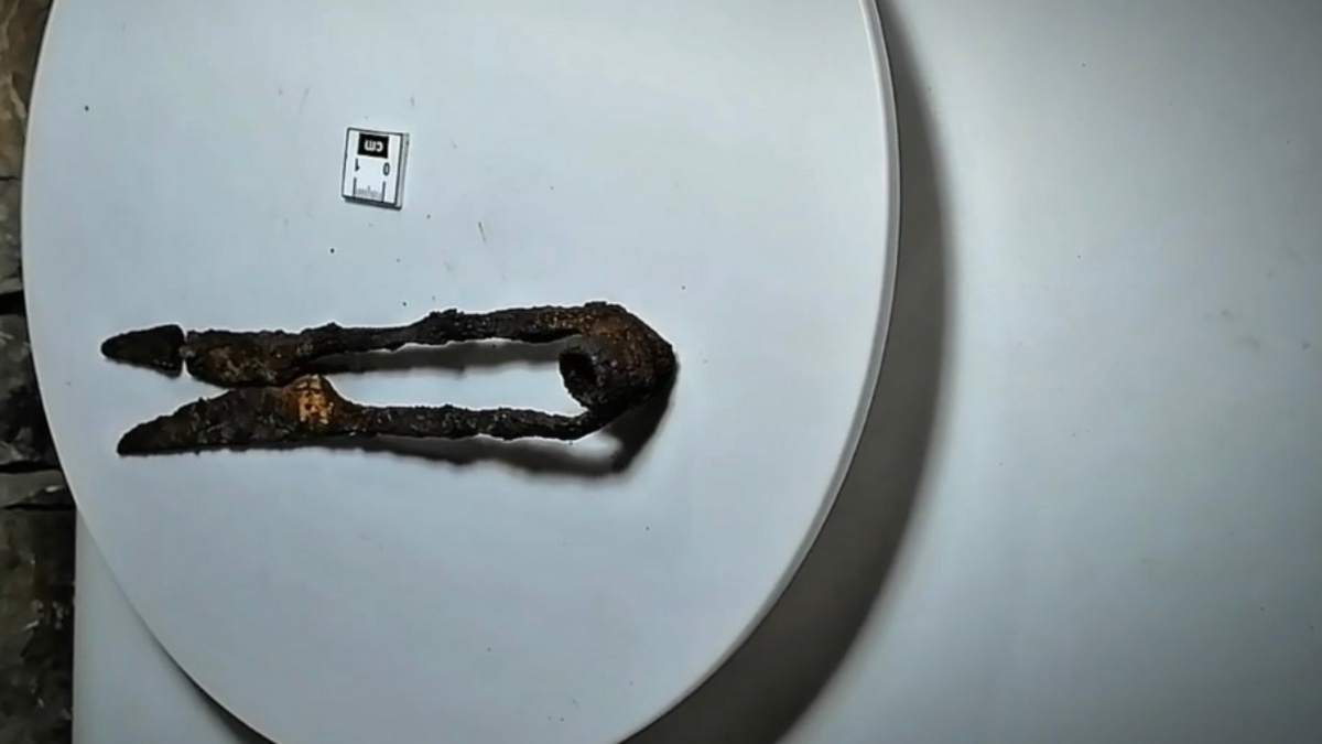 В горах Ингушетии обнаружили старинные ножницы для стрижки рогатого скота