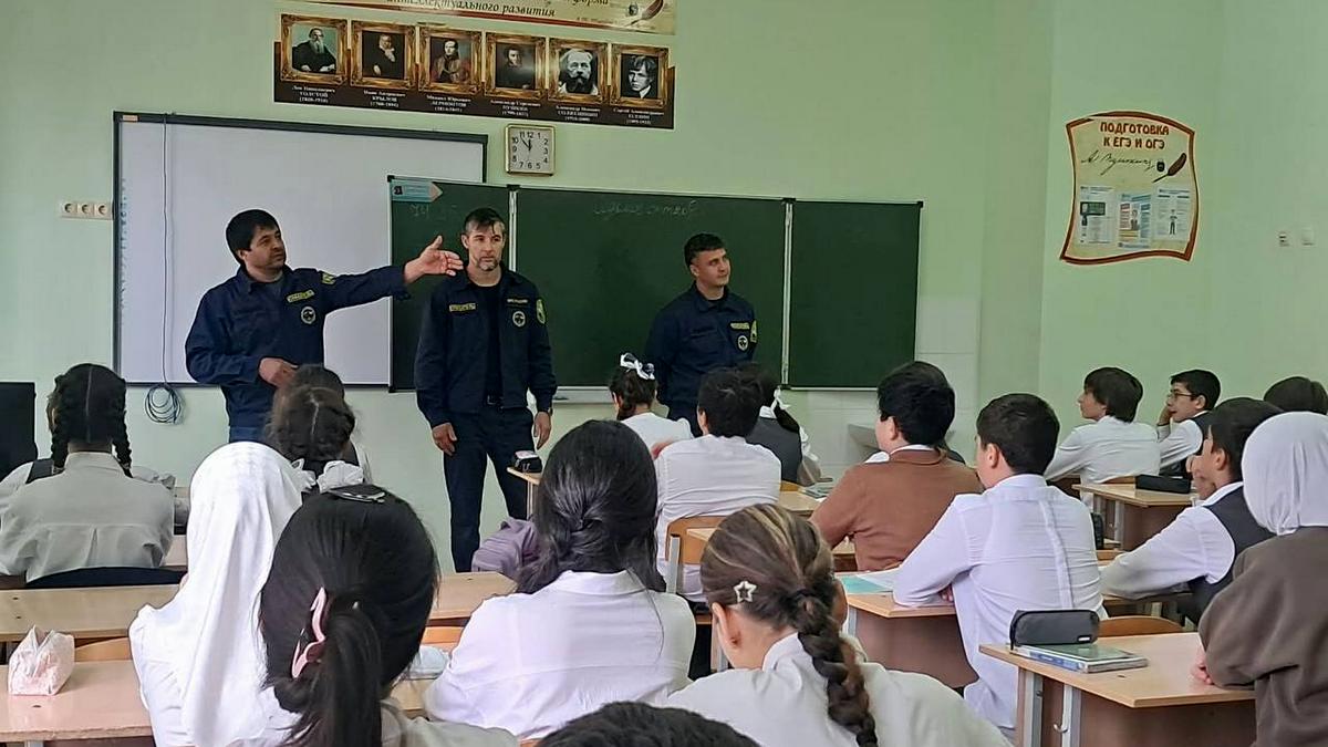 В школах Ингушетии прошли открытые уроки по безопасности жизнедеятельности