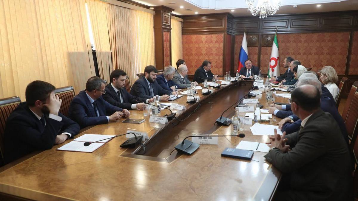 Глава Ингушетии провел оперативное совещание по ситуации с паводком