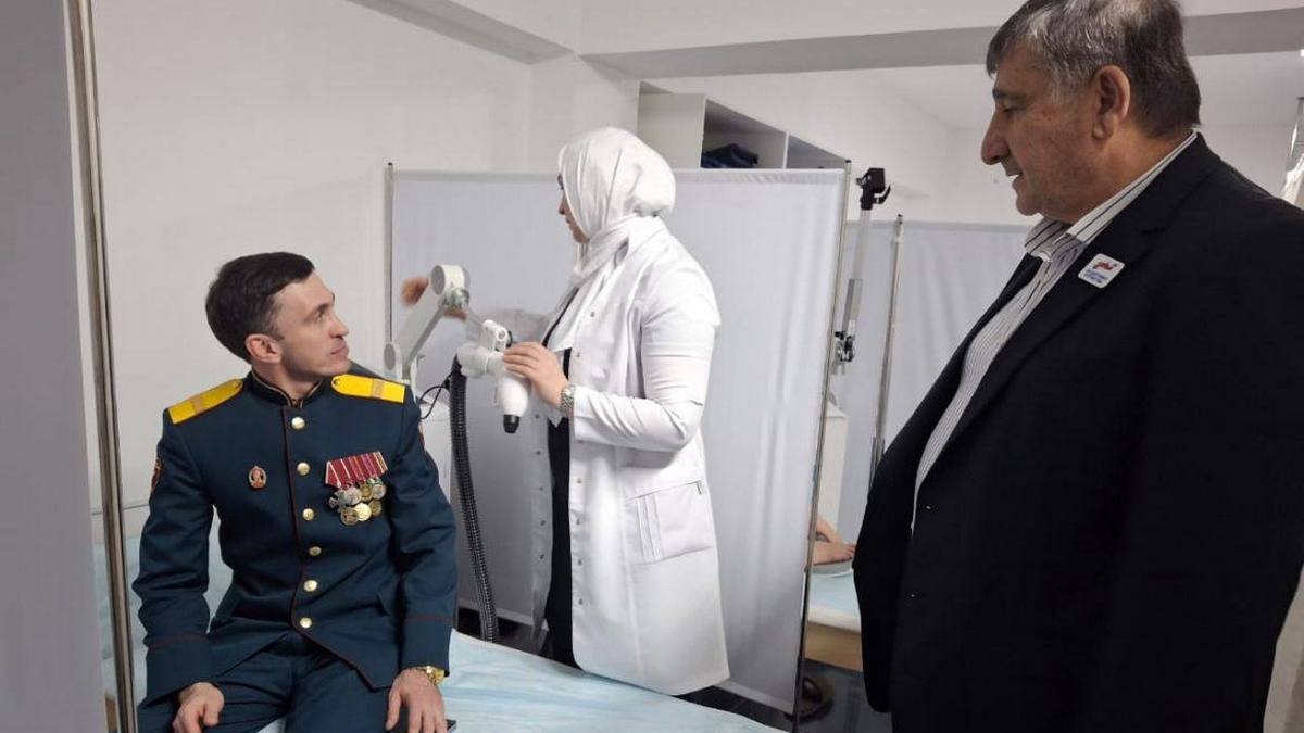 В Карабулаке заботятся о пациентах реабилитационного отделения