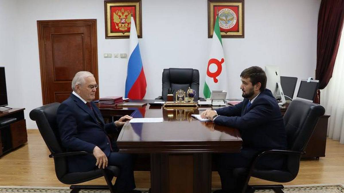 Спикер Народного Собрания Ингушетии провел встречу с руководителем ЦУР