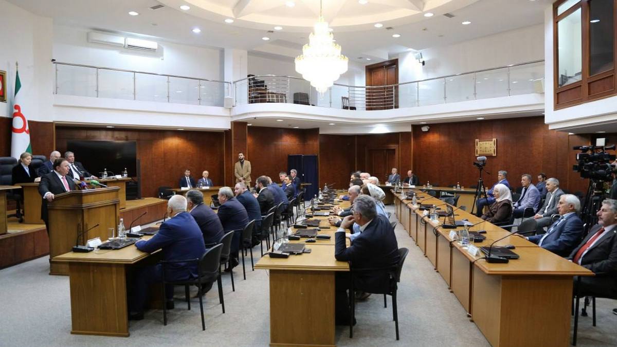 Глава Ингушетии оценил итоги работы Народного Собрания республики