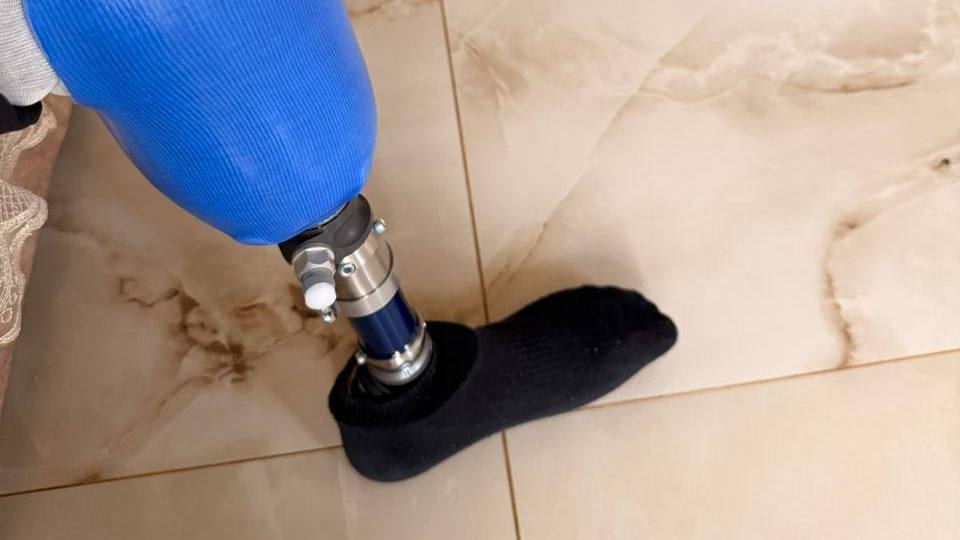 Ветерану СВО из Ингушетии Джабраилу Албогачиеву передали протез для ноги