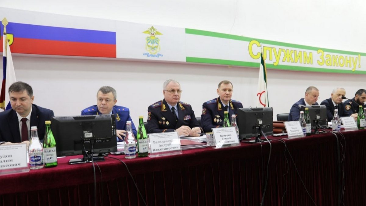 Ключевые задачи деятельности на текущий период определили в МВД Ингушетии