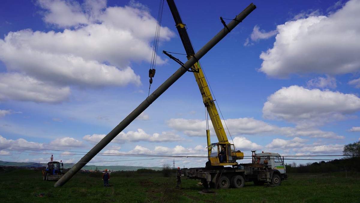 В Ингушетии вынесли участок линии электропередачи из зоны подтопления