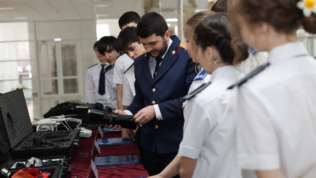 В Ингушетии  состоялся показ современной криминалистической техники
