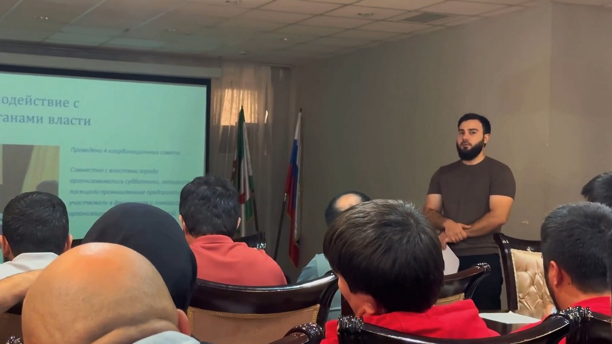 Новости Ингушетии: В Ингушетии завершился слет сотрудников регионального отделения Первых