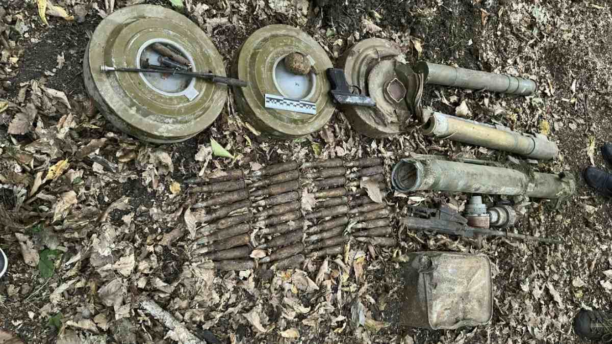 На окраине села Аршты в Ингушетии обнаружили тайник с оружием