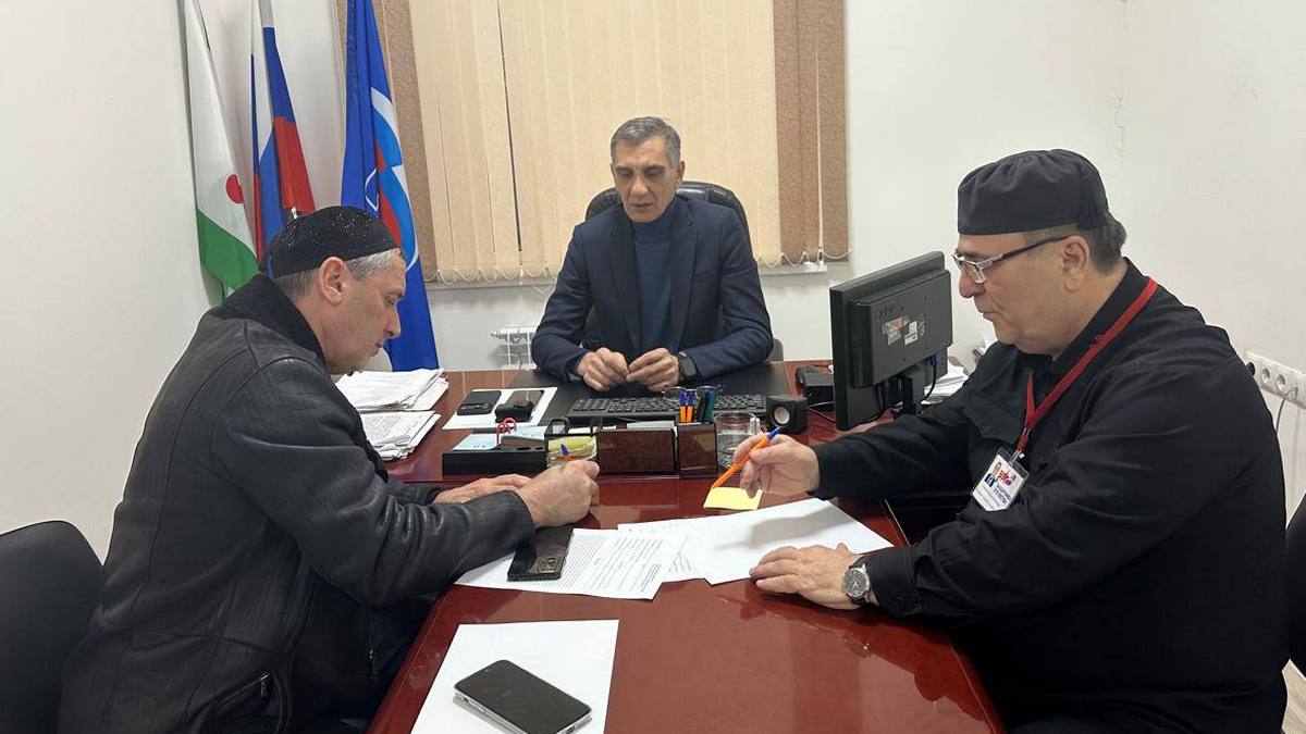 Фонд «Защитники Отечества» провел в Малгобеке прием семей бойцов СВО