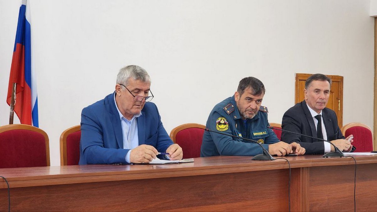 В Малгобекском районе Ингушетии обсудили вопросы безопасности населения