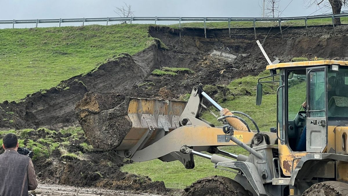 В старой черте Малгобека ведутся работы по ликвидации последствий оползня