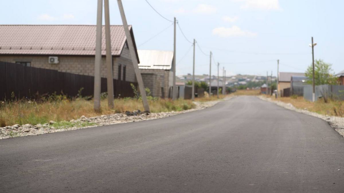 Новости Ингушетии: В Плиево Ингушетии завершена реконструкция улицы Алхаста Плиева