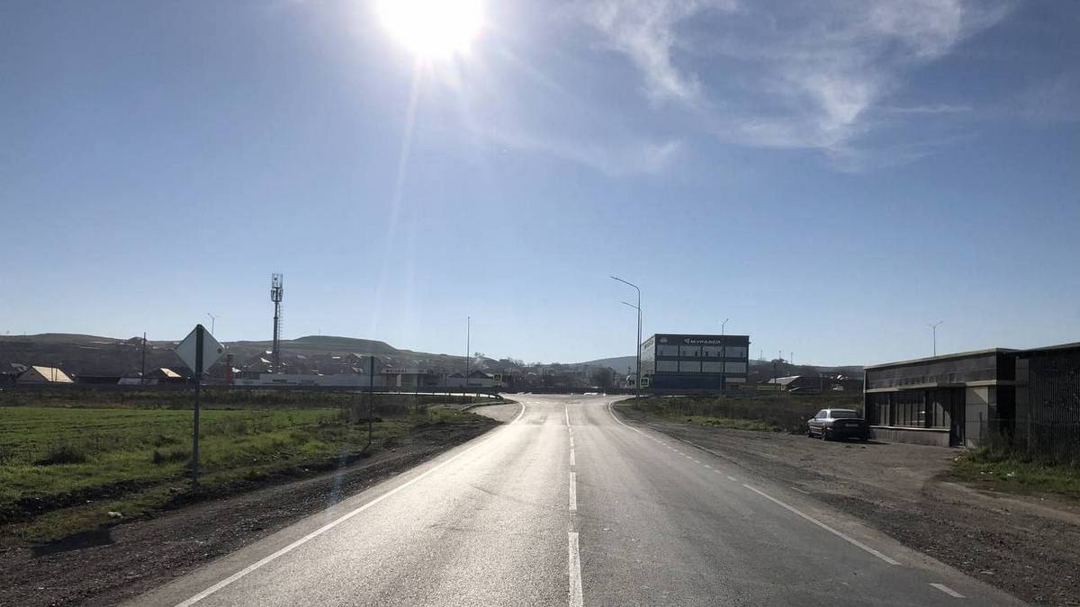 В Ингушетии завершен первый этап ремонта дороги Карабулак - Яндаре