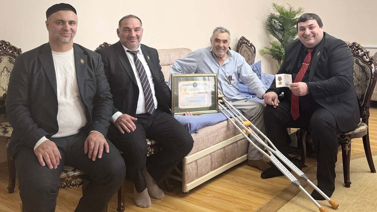 Представители КСВО Ингушетии навестили известного деятеля культуры