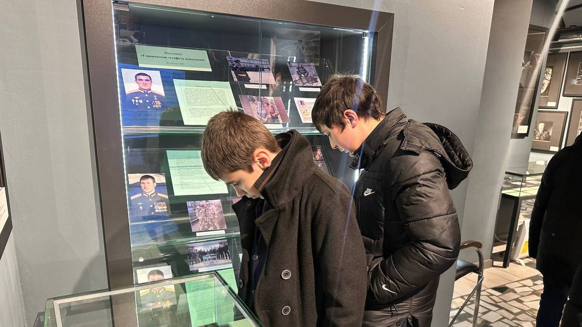 Школьники Магаса приобщаются к подвигам старших поколений