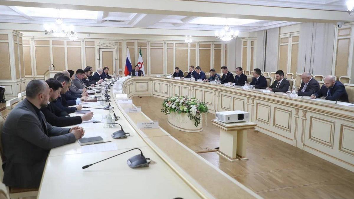 Глава Ингушетии провел заседание Пограничной комиссии