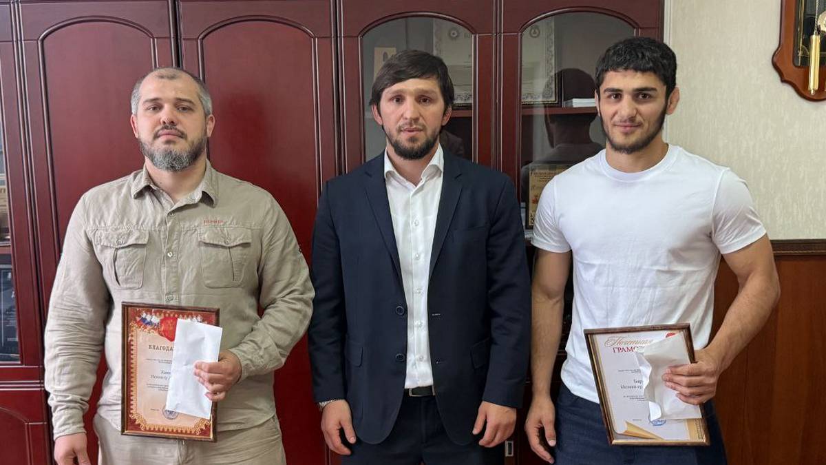 Новости Ингушетии: В Минспорте наградили талантливого спортсмена Исмаила Барахоева