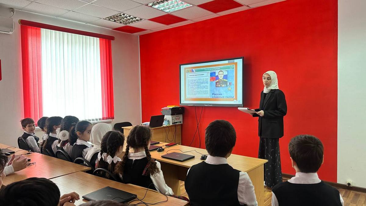 Сотрудники МКЖР Ингушетии провели в Кантышево музейный урок «Наша правда»