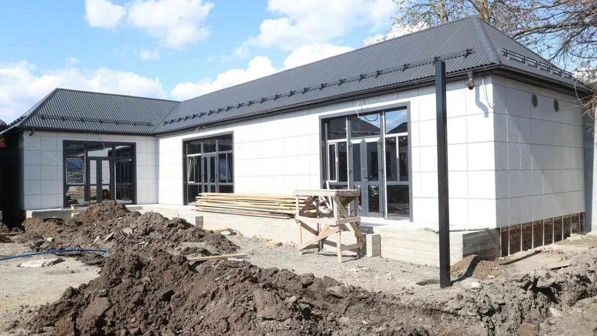 Капремонт главной библиотеки Ингушетии вышел на новый этап