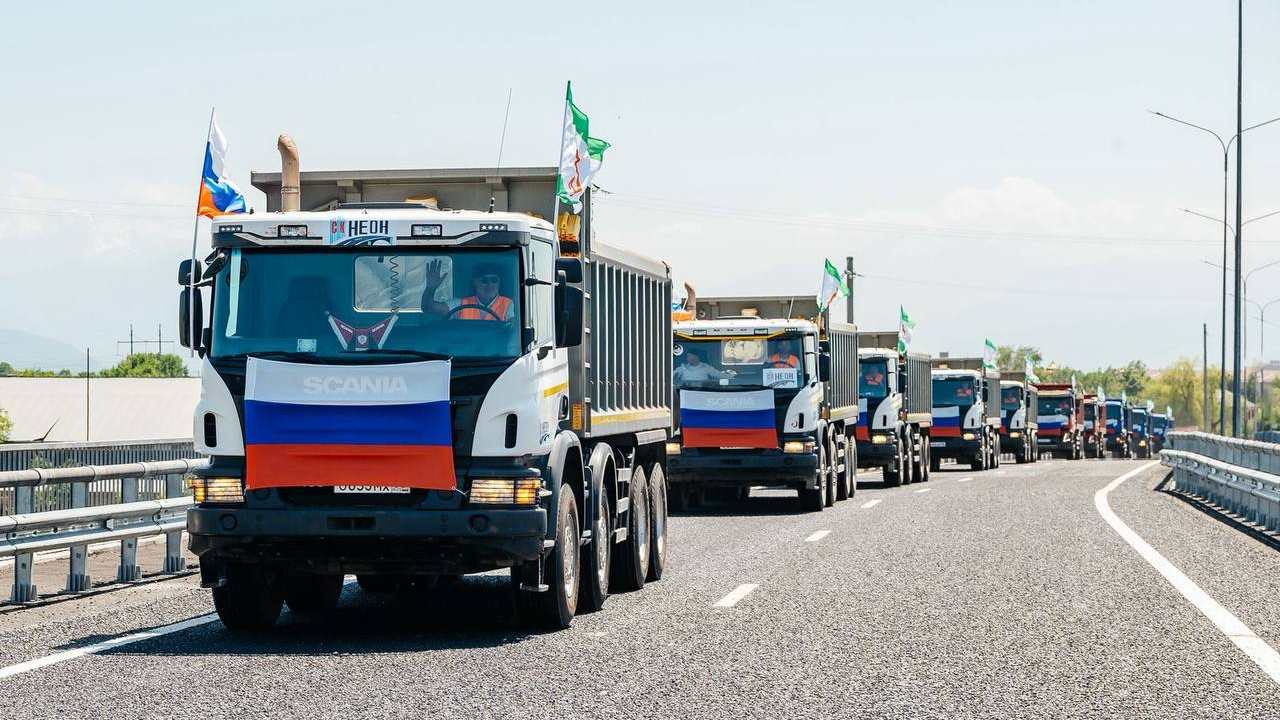 Новости Ингушетии: В Назрани открыто движение по новому путепроводу на трассе Р-217 «Кавказ»