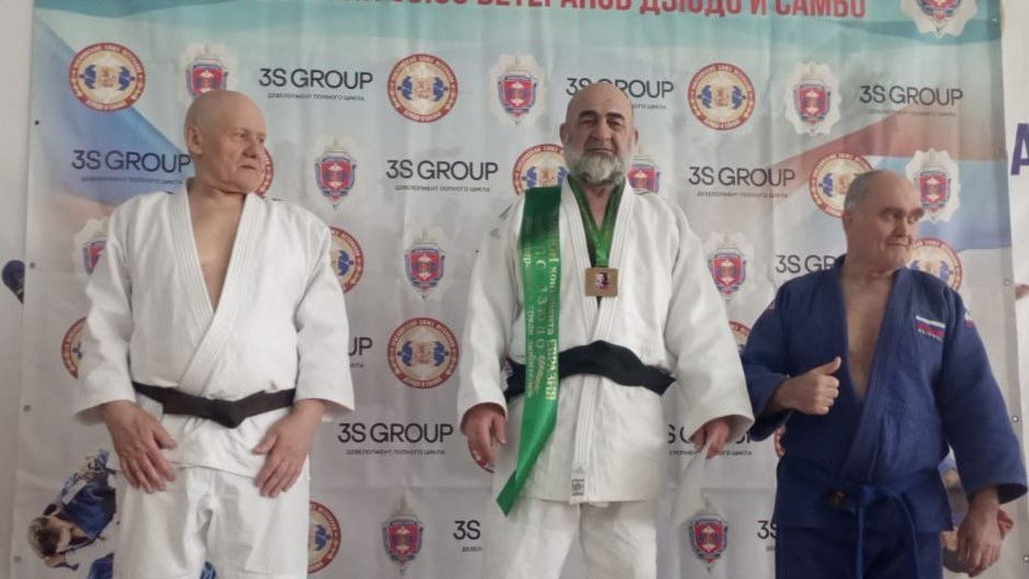 Магомед-Сали Оздоев из Ингушетии – чемпион Евразии по дзюдо среди ветеранов