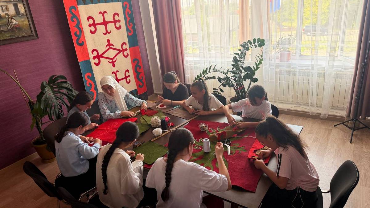 В Инарках прошел мастер-класс по возрождению старинного ингушского ремесла