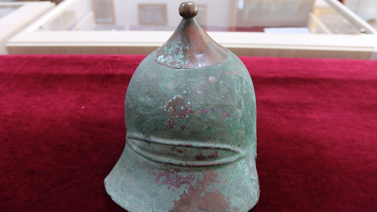 Новости Ингушетии: Шлем скифско-сарматской эпохи