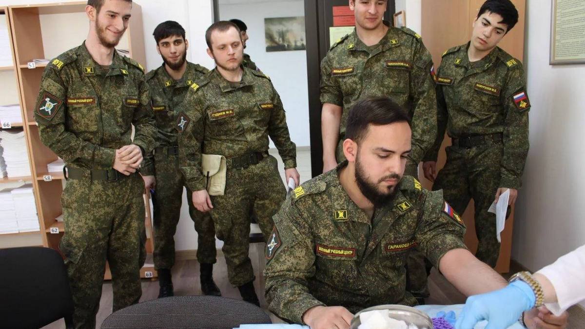 Курсанты и офицеры ВУЦ ИнгГУ присоединились к Всероссийской донорской акции