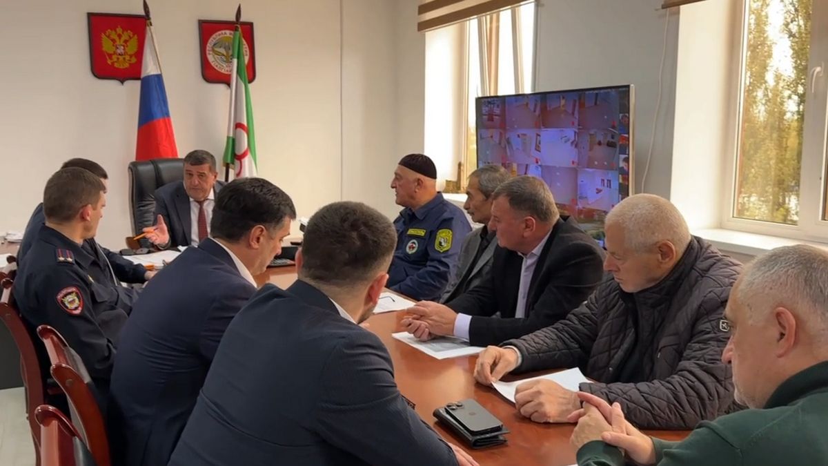 Новости Ингушетии: Заседание комиссии по предупреждению ЧС прошло в Малгобеке