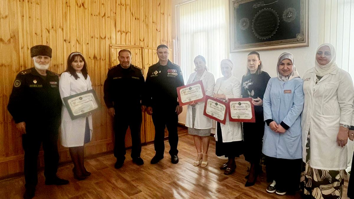 Врио руководителя КСВО Ингушетии посетил Вознесенскую больницу №2