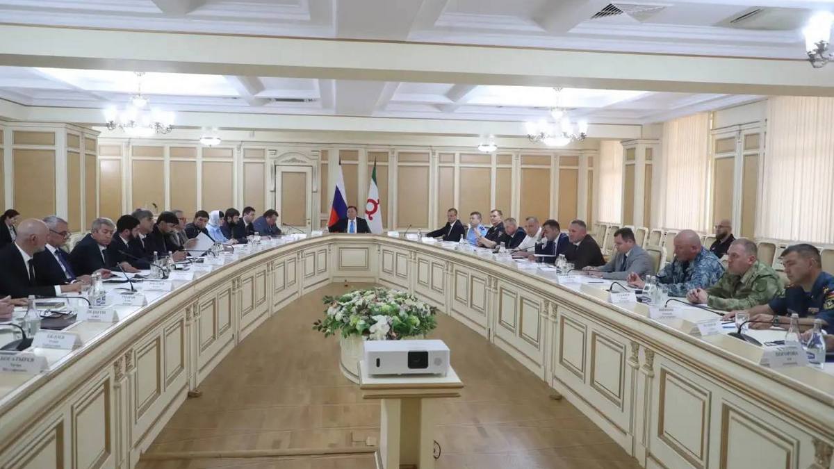 Глава Ингушетии провел совместное заседание АТК и Оперштаба