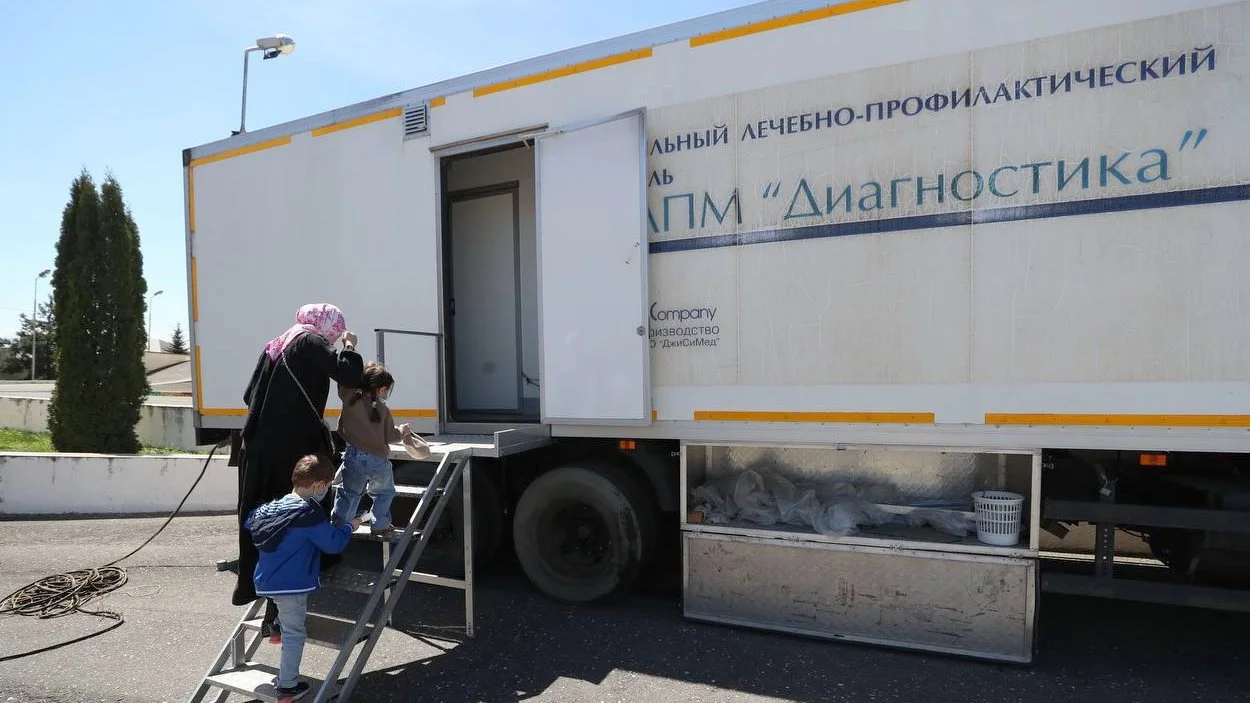 Новости Ингушетии: «Поликлиники на колесах»  показали свою эффективность в Ингушетии