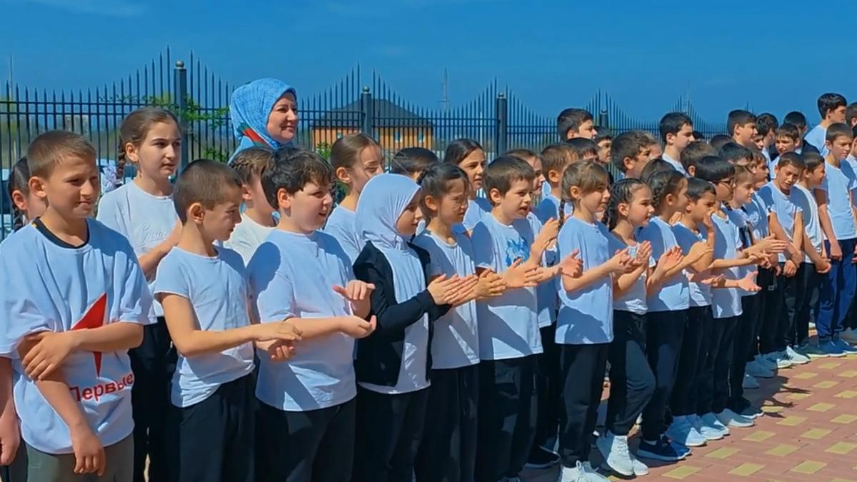 Новости Ингушетии: В лицее с.п. Али-Юрт провели акцию «10 000 шагов к жизни»