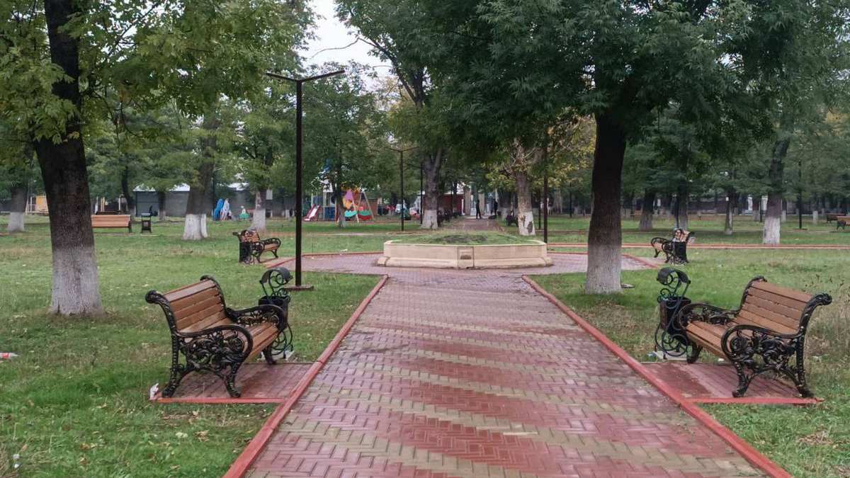 В селе Нестеровском провели реконструкцию парка